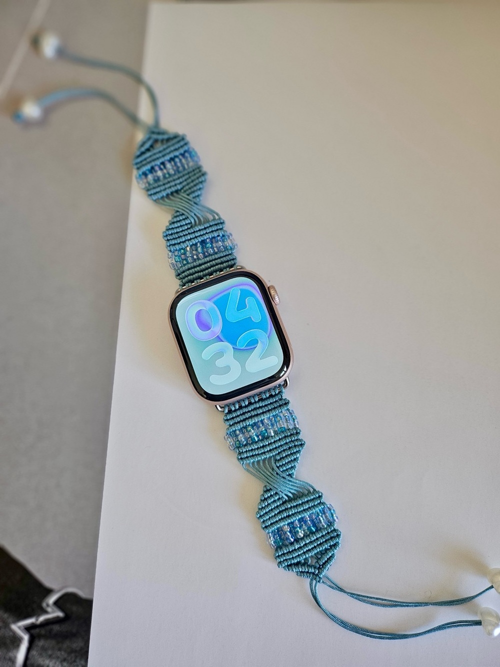 Handmade Macramé Adjustable Watch Band Replacement-Apple Watch